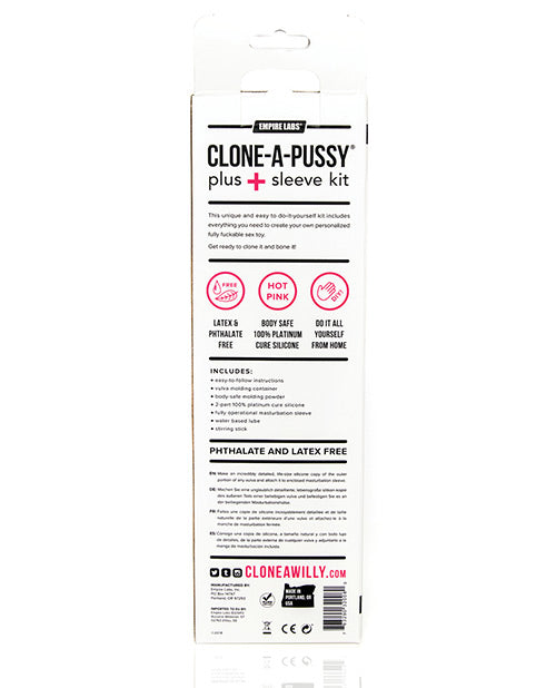 Clone-A-Pssy Kit Plus+ Sleeve