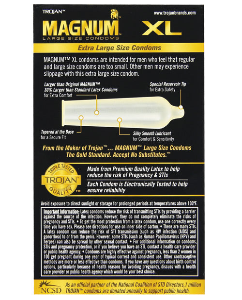 XL Protection by Trojan - Pack of 3