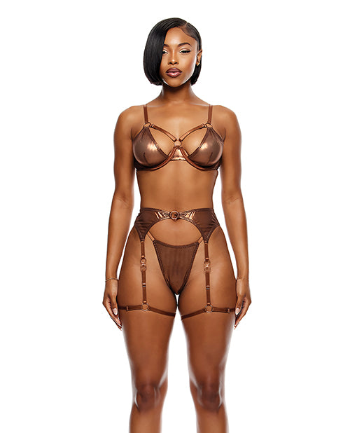 Liquid Metal Lingerie - Bronze
