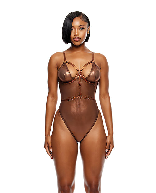 Liquid Metal Lingerie - Bronze