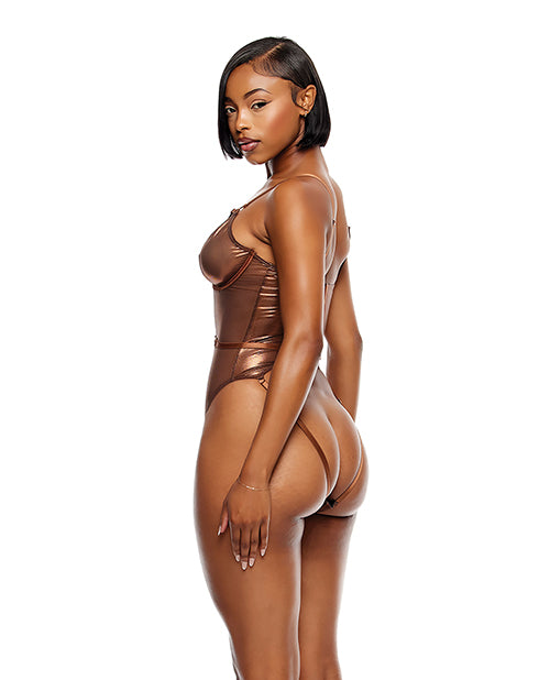 Liquid Metal Lingerie - Bronze