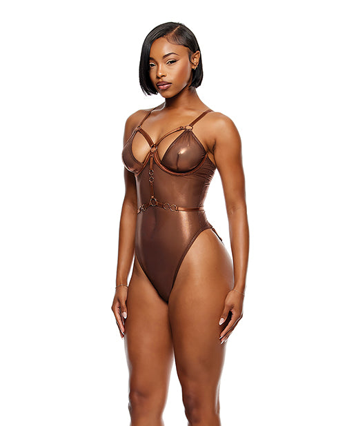 Liquid Metal Lingerie - Bronze