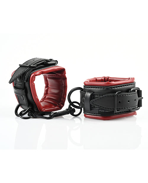 Crimson Red Spreader Bar & Cuff Set