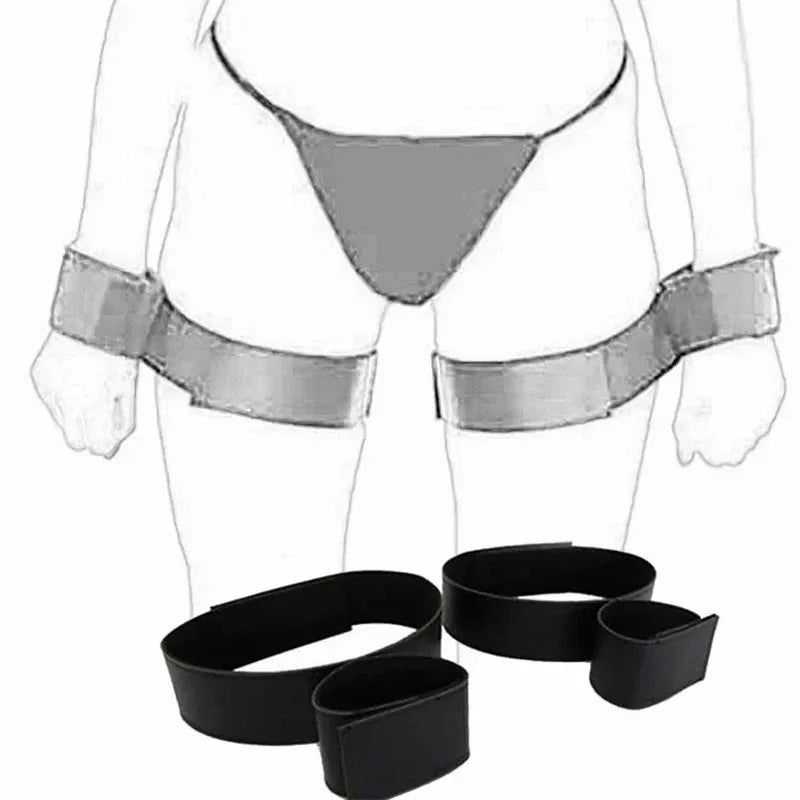 Elegant wrist-to-thigh cuffs