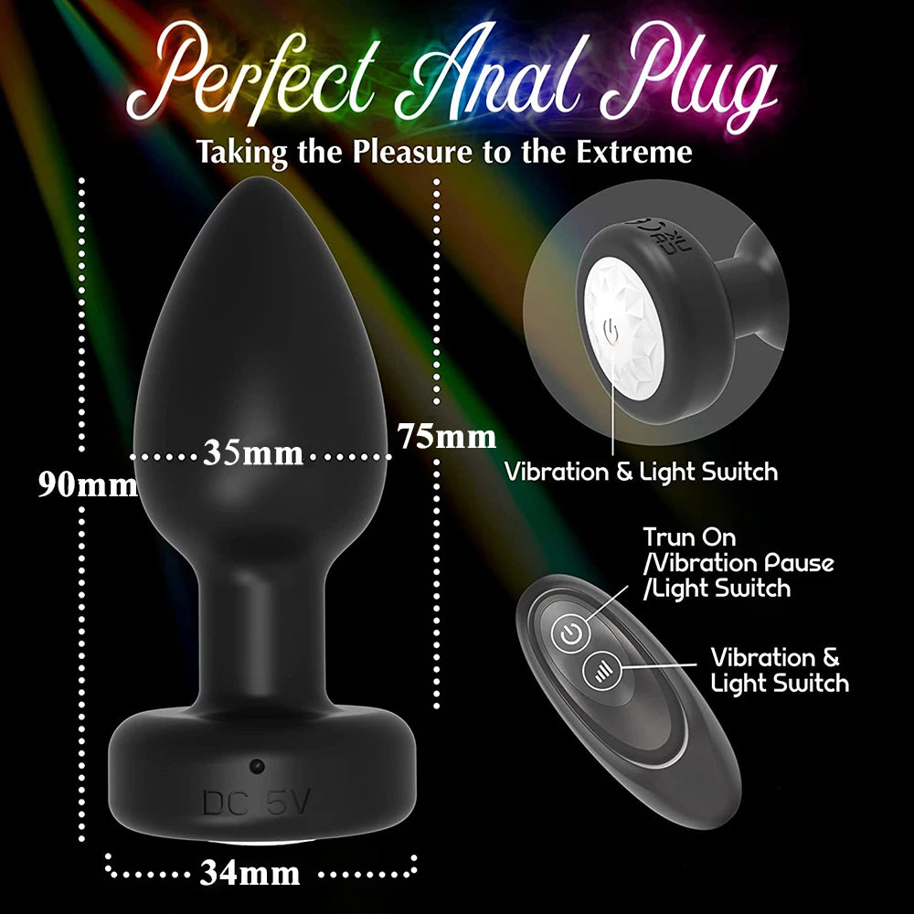 Divine Rainbow Plug Vibrator