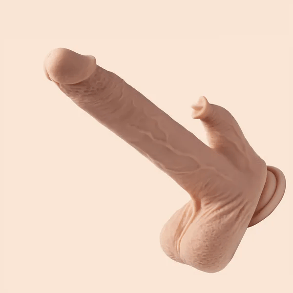 Colter App Controlled Realistic 8.5" Thrusting Dildo Vibrator w/Clit Licker