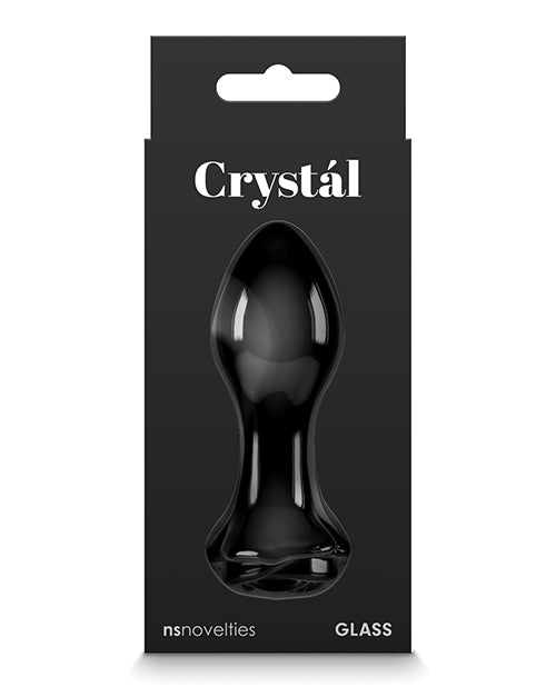 Crystal Rose  Plug - Black