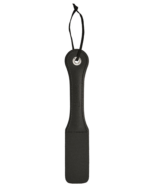 Crimson Red Club Leather impression Paddle