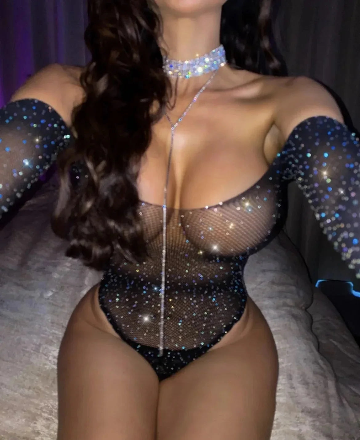 Ravishing Rhinestone Sparkle Teddy