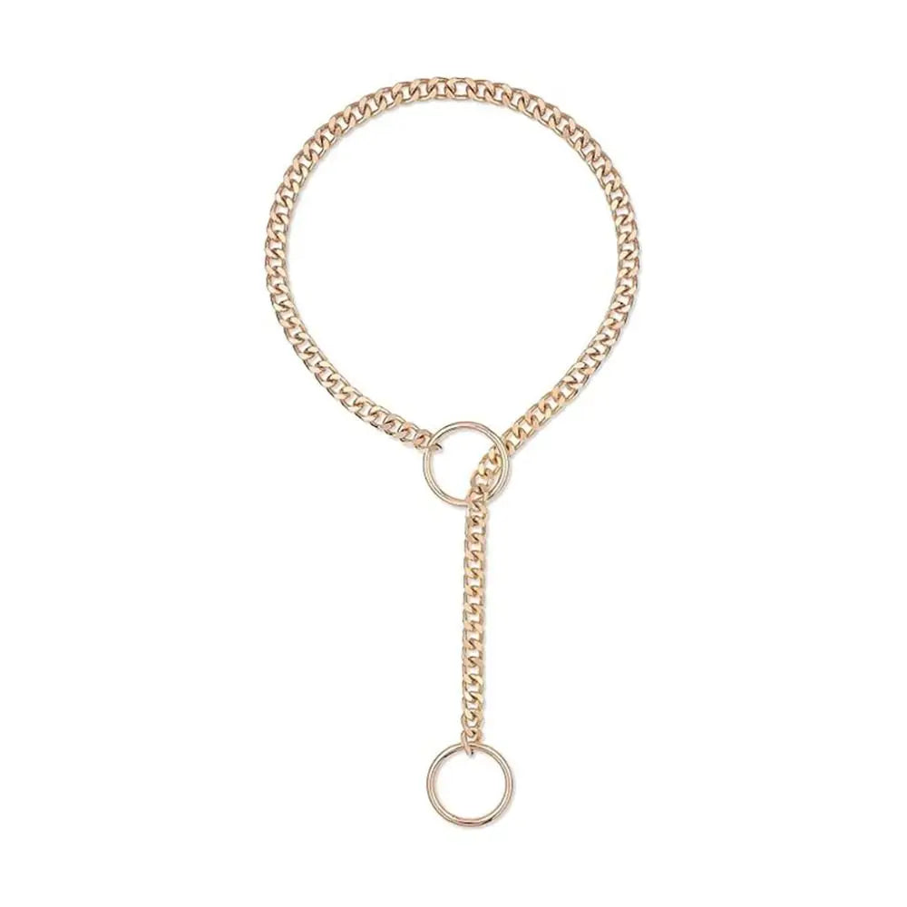 Heart Lariat-Chain Choker