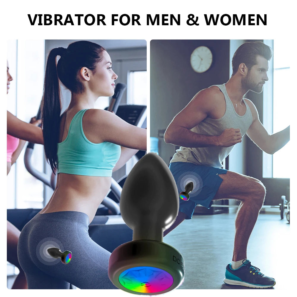 Divine Rainbow Plug Vibrator