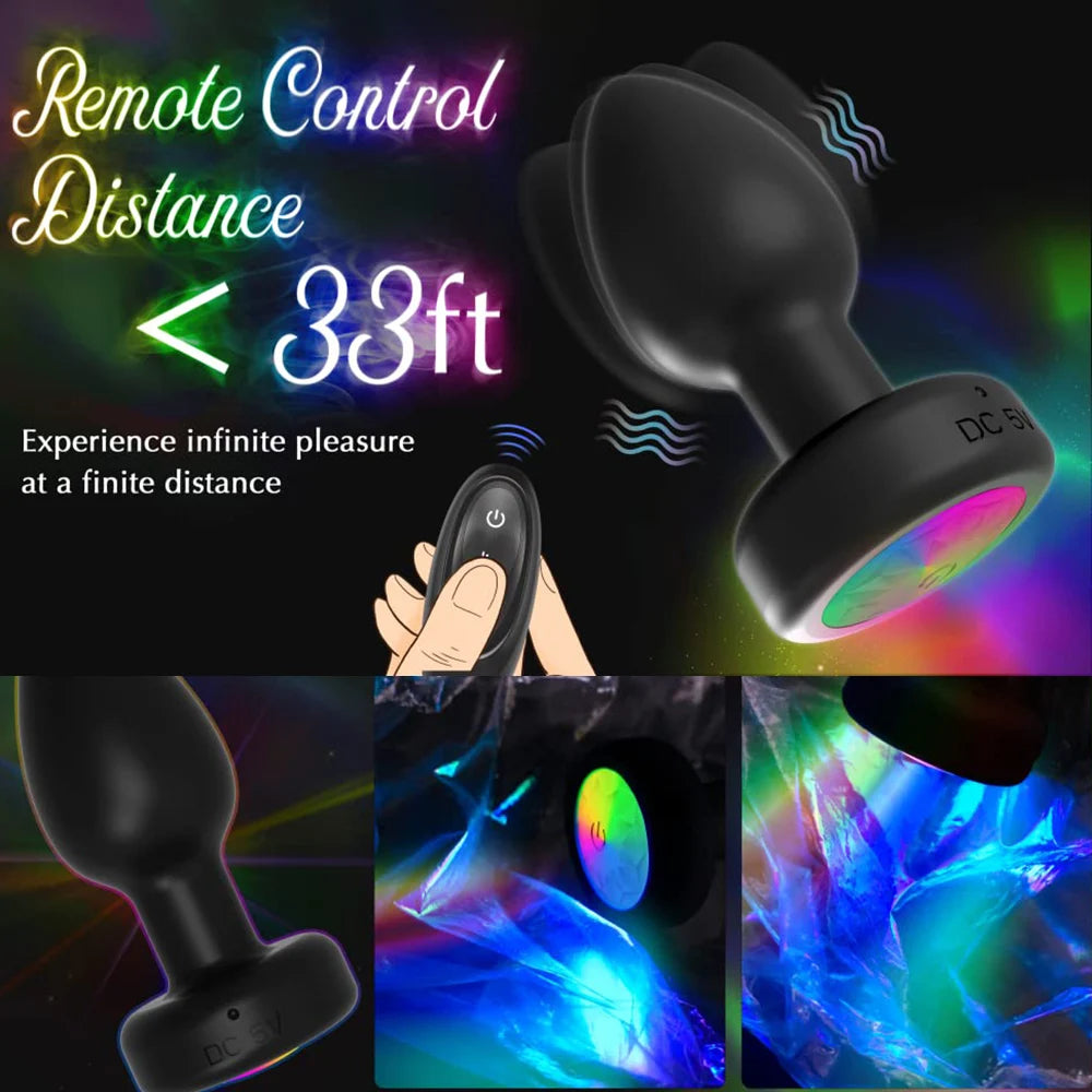 Divine Rainbow Plug Vibrator